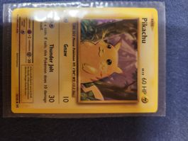 Pokémon Pikachu Karte 025 Basis gutem Zustand