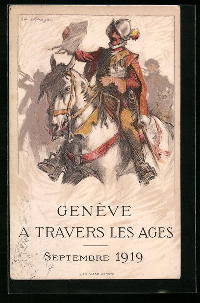 Cartes postales: Genève, A Travers les Ages, Septembre 1 – D'occasion à Berlin par bartko-reher