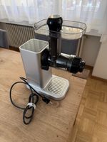Slow Juicer Hurom Entsafter silber gebrauchter  Zustand