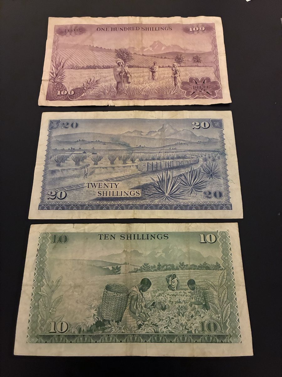 Banconote: 3 verschiedene Banknoten  – Usato da Dällikon venduto da Woldbanknoten 2