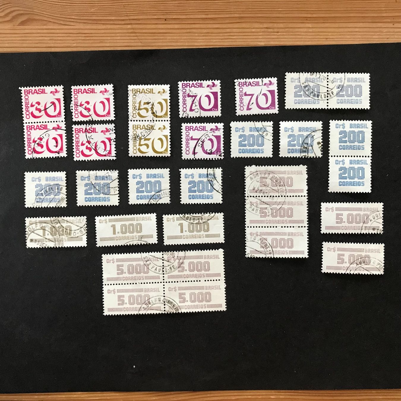 Alle Briefmarken: BRASILIEN: kleine Sammlung gest. – Gebraucht aus Uitikon Waldegg von Gooddeal05 8