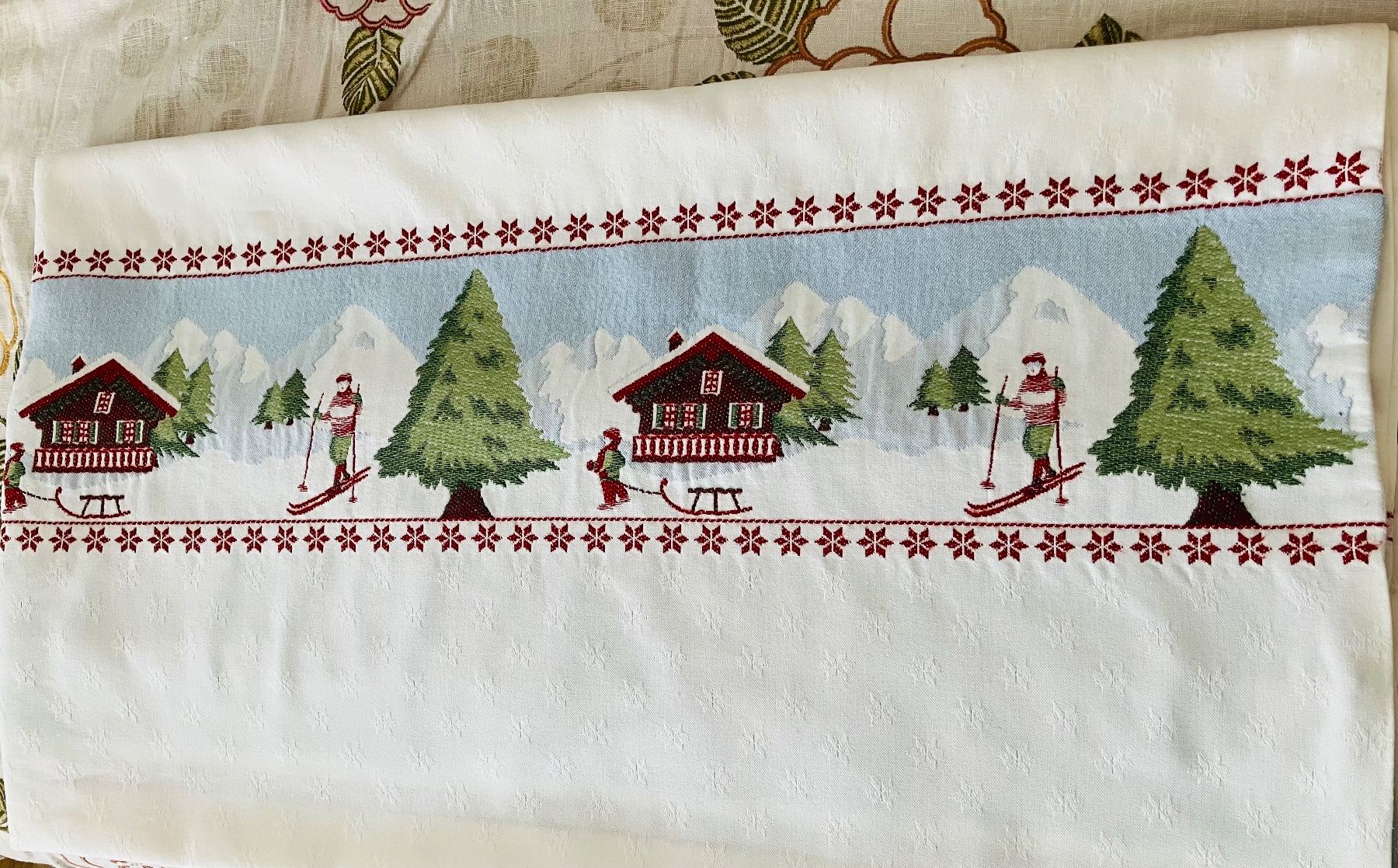 Stoffe: Tissu motifs ski – Gebraucht aus Clarens von Piluka 2