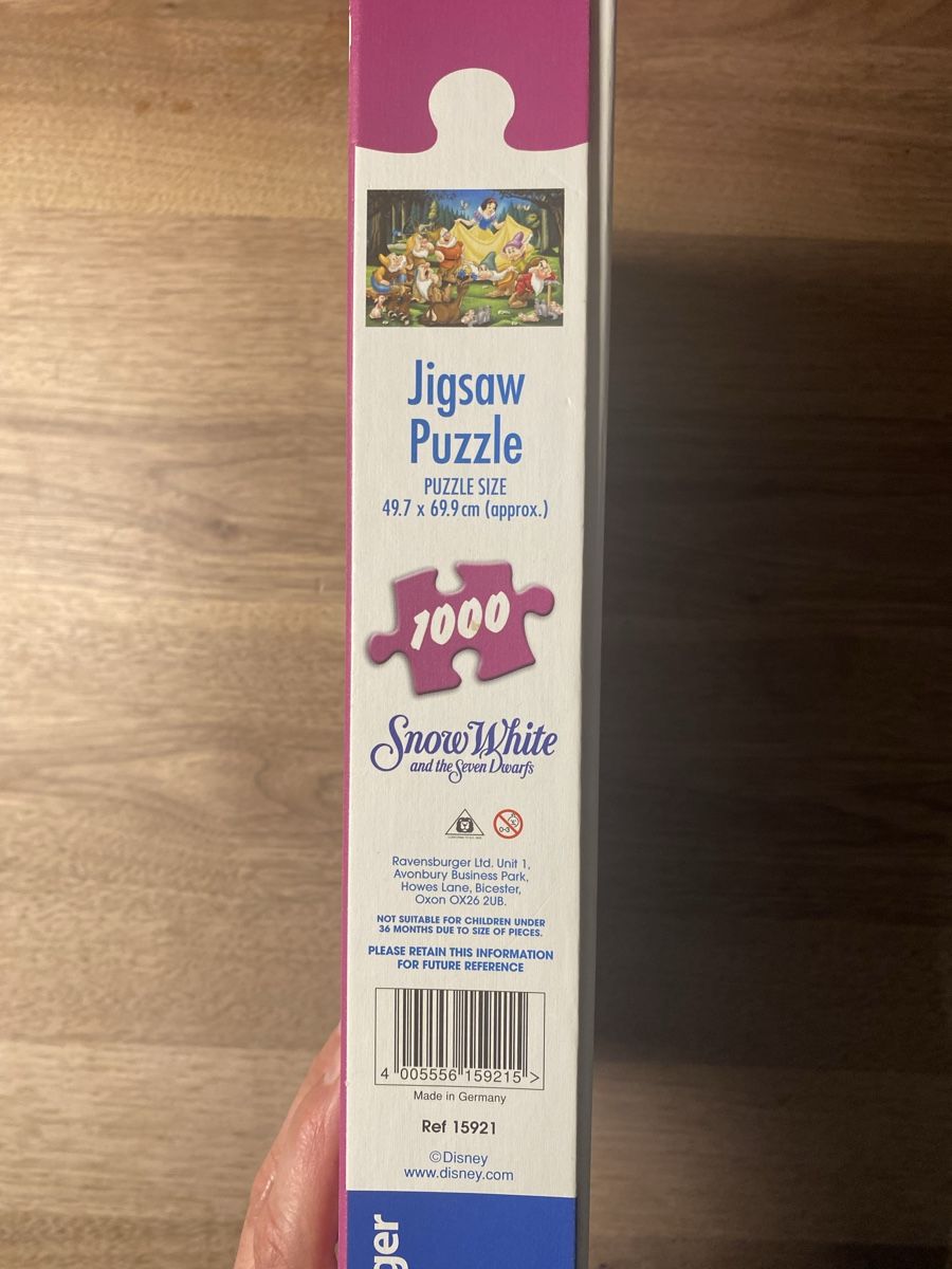 Ravensburger Puzzle: Disney Puzzle, 1000 Teile – Usato da Malters venduto da Lila-Nissie 2