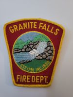 Patch Feuerdep. Granite Falls Est. 1791 Inc. 1899 