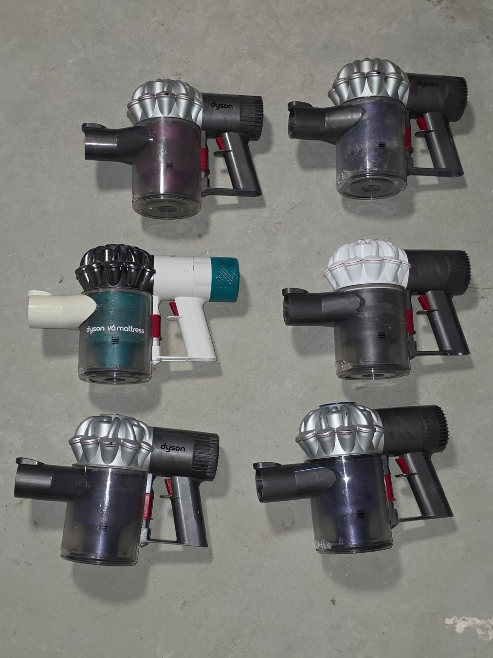 Dyson Staubsauger & Zubehör: 6 x Dyson Staubsauger – Defekt aus Stein SG von nxr_vzv9 1
