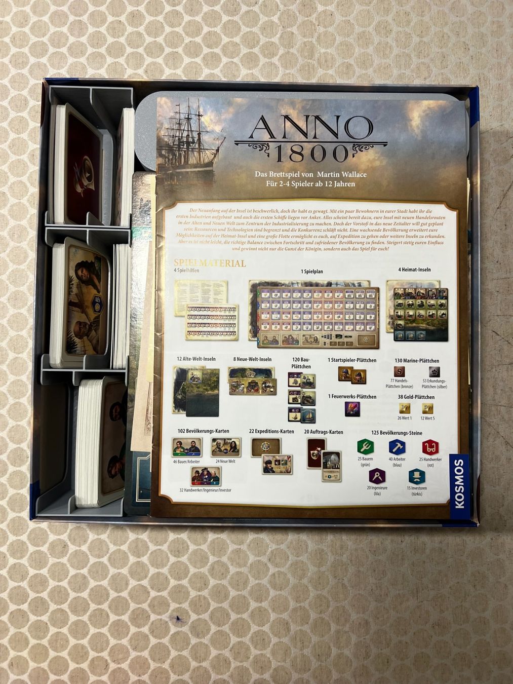 Kosmos Giochi: Anno 1800 inkl. Eurohell Insert – Nuovo (secondo la descrizione) da Unterägeri venduto da Sendito0 4