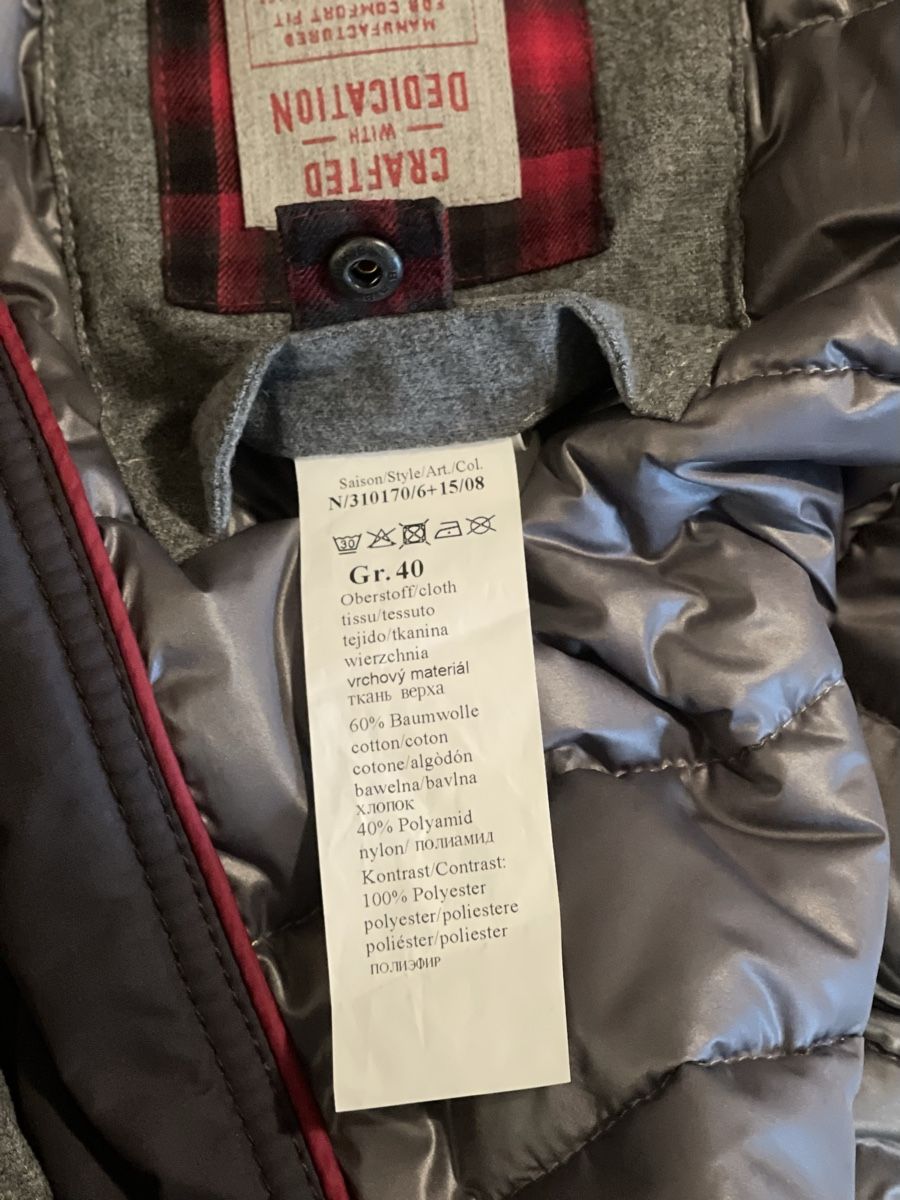 Camel Cappotti: Camel Active Wintermantel, Grau, Gr. 40, Top Zustand! – Usato da Schaffhausen venduto da marakesch41 8