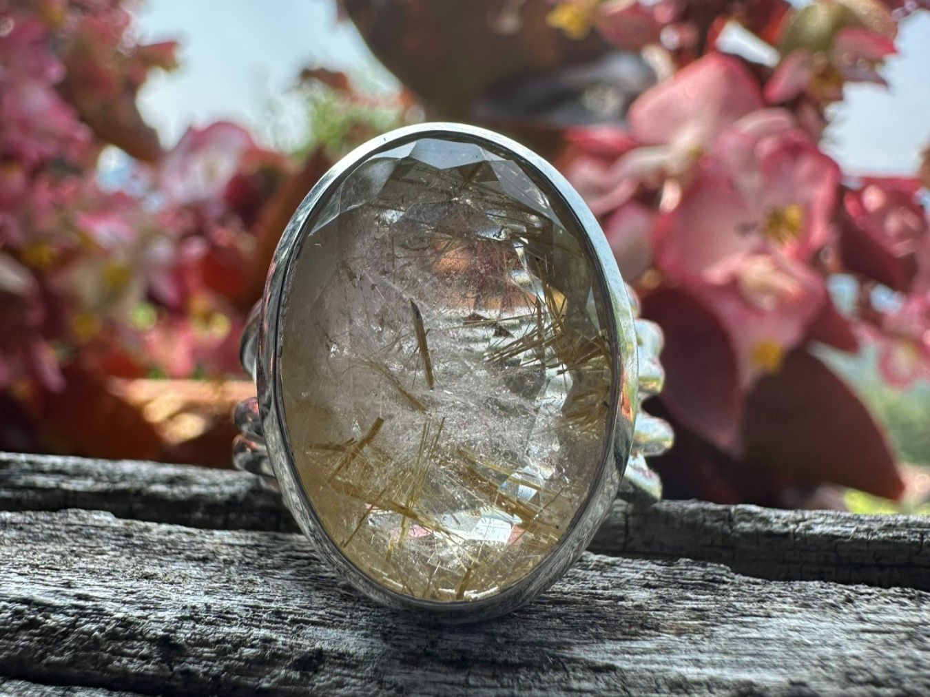 Olga Ribler Bagues: Statement Silber Ring 925 - Rutilquarz - Grösse 56 – Neuf (Voir description) à Luzern par Schmuckoutlet 6