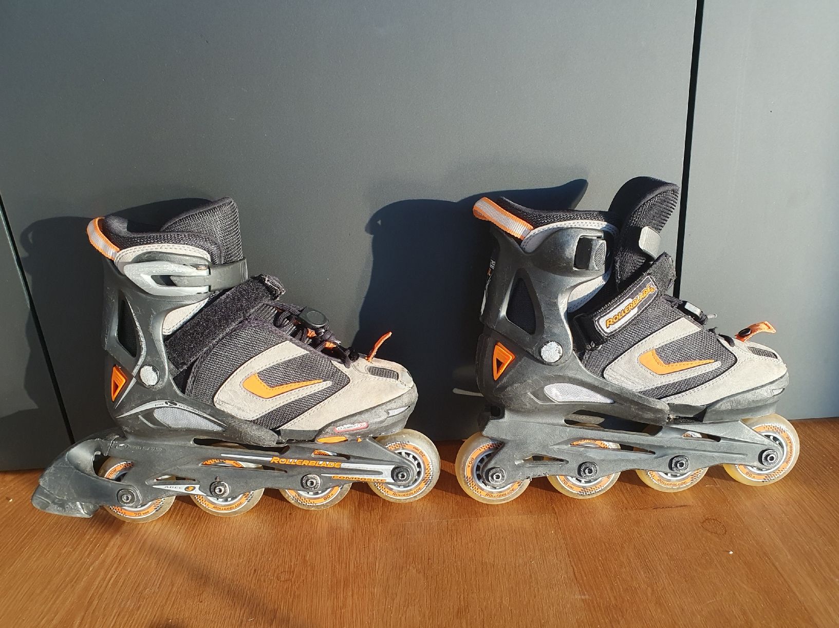 Pattini in linea & Pattini a rotelle: Rollerblade Microblade SL verstellbar Gr. 32-37 – Usato da Villars-sur-Glâne venduto da richardette 1