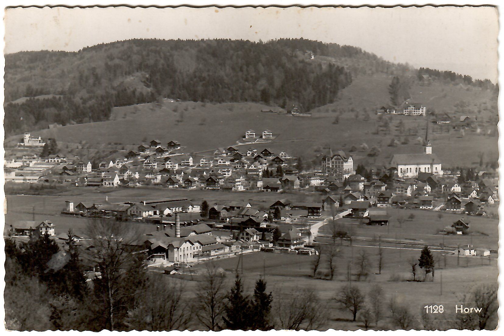 Cartoline postali: Ansichtskarte  Horw – Usato da Kerns venduto da etma3