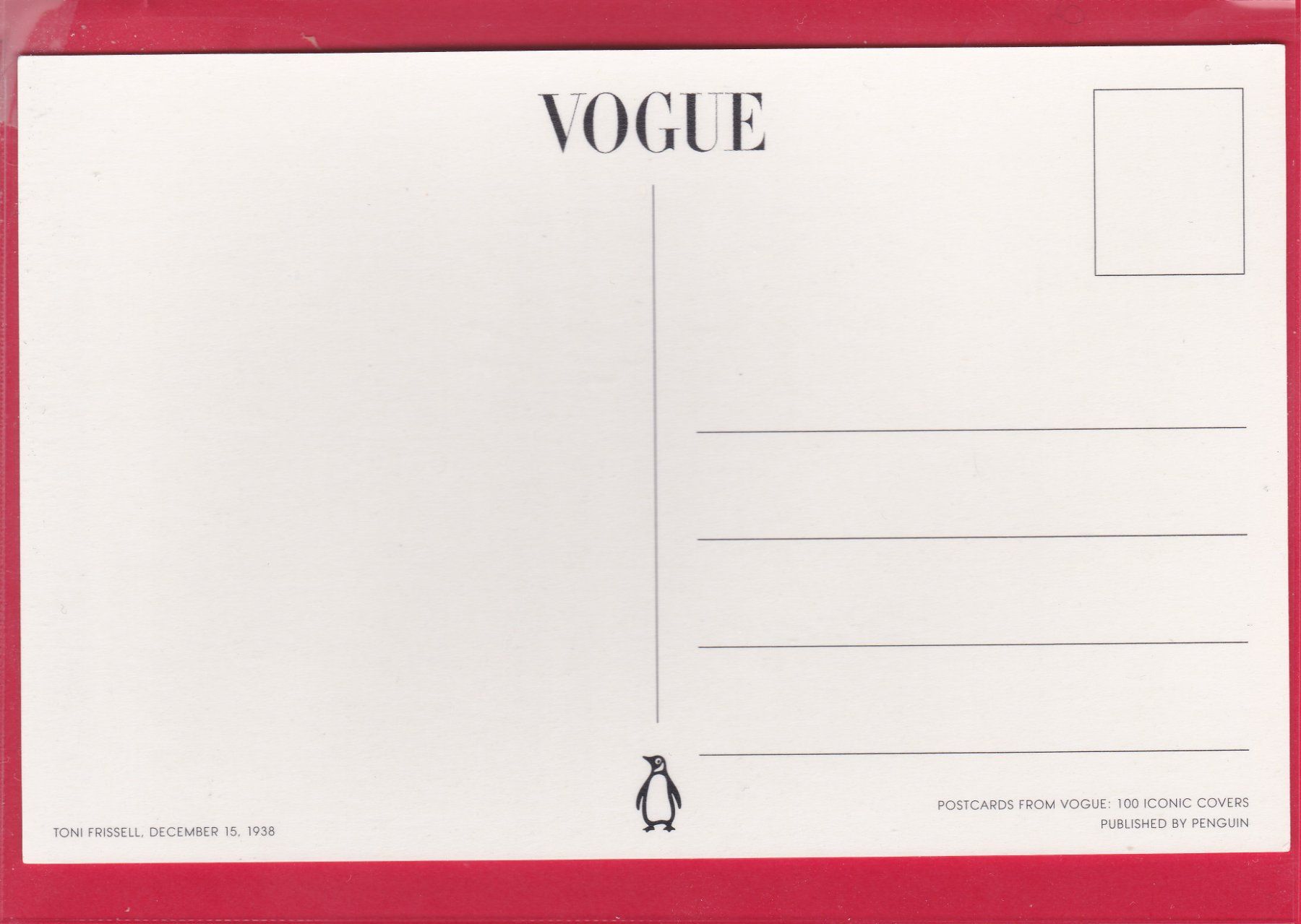 Cartoline postali: WERBE-KARTE VOGUE – Usato da Oberrieden venduto da Gebirgsstelze 1