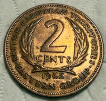 British Caribbean territories 2 Cents 1965