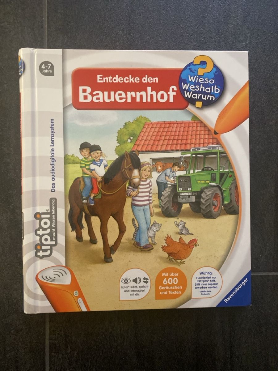 Libri: Tip Toi Buch Entdecke den Bauernhof – Usato da Tägerig venduto da oiluig83