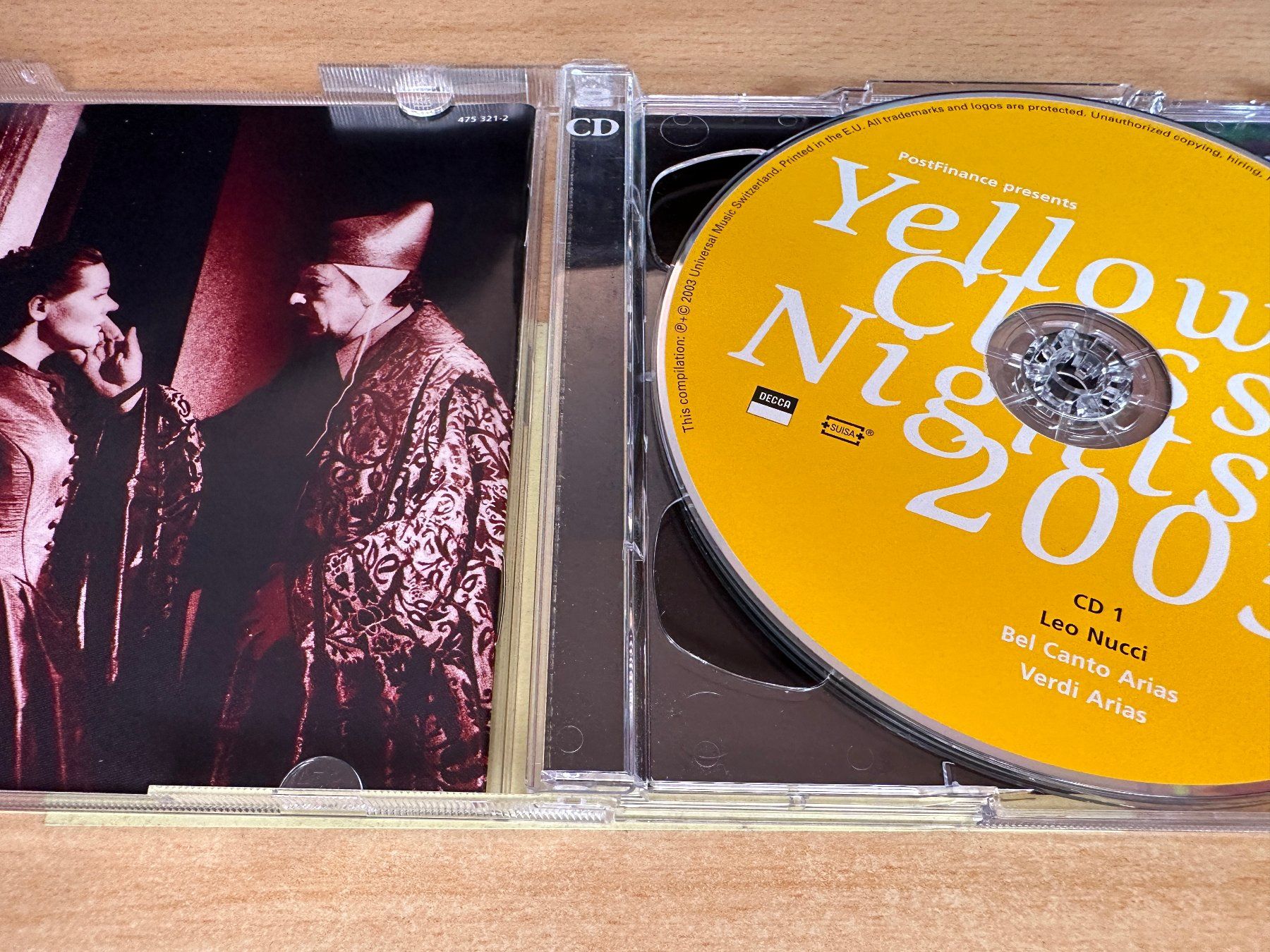CD: Various - PostFinance - Yellow Classic Nights 2003 - 2 CD – Usato da Rikon im Tösstal venduto da Alpenmutz 2