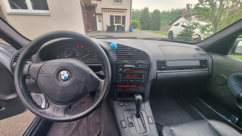 BMW E36 323i, Arktissilber, Automat, technischer Zustand Top