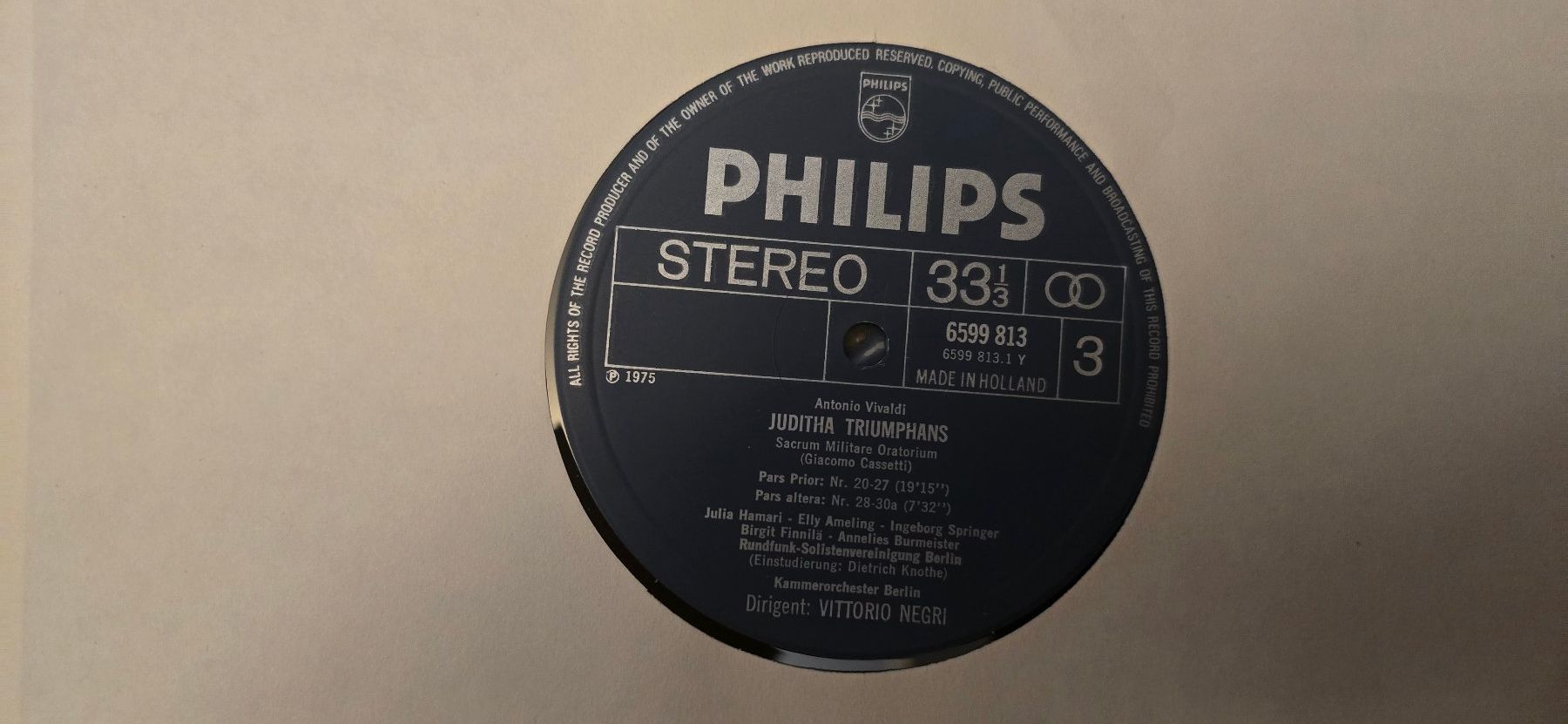 Vinyles: Vivaldi – Juditha Triumphans (Philips) – Coffret vinyle – D'occasion à La Tour de Peilz par Helvetica-Raw 4