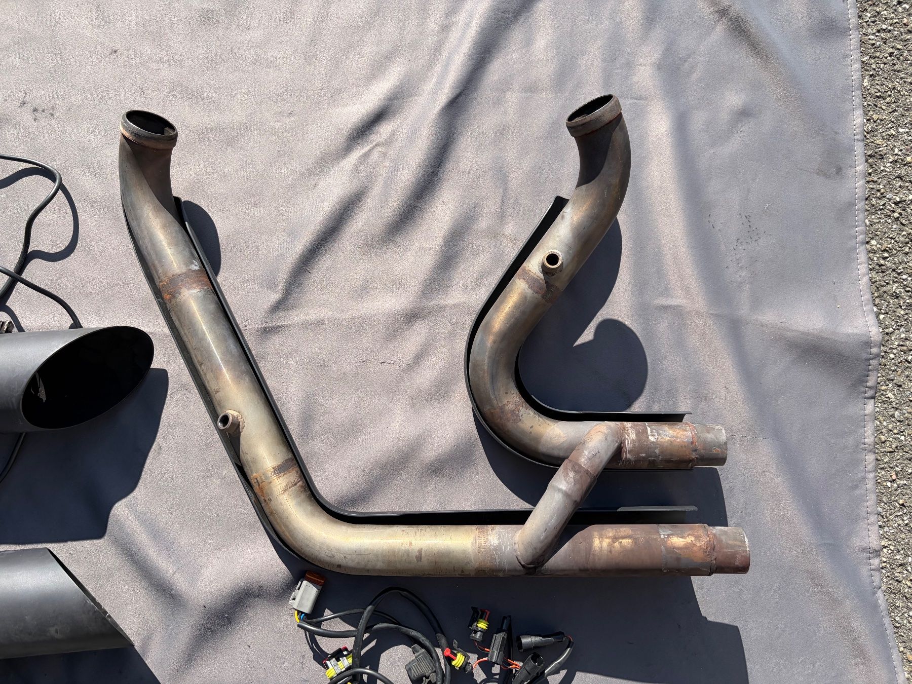 Harley-Davidson Sistemi di scarico: Kess Tech Klappenauspuff Komplett Harley Dyna – Usato da Rütihof venduto da elcheffe81 8