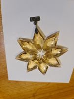 Swarovski Weihnachten Stern 2013 Goldfarben