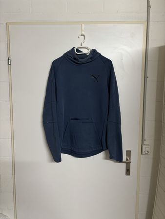 Puma Kapuzenpullover Herren blau Grösse M guter Zustand