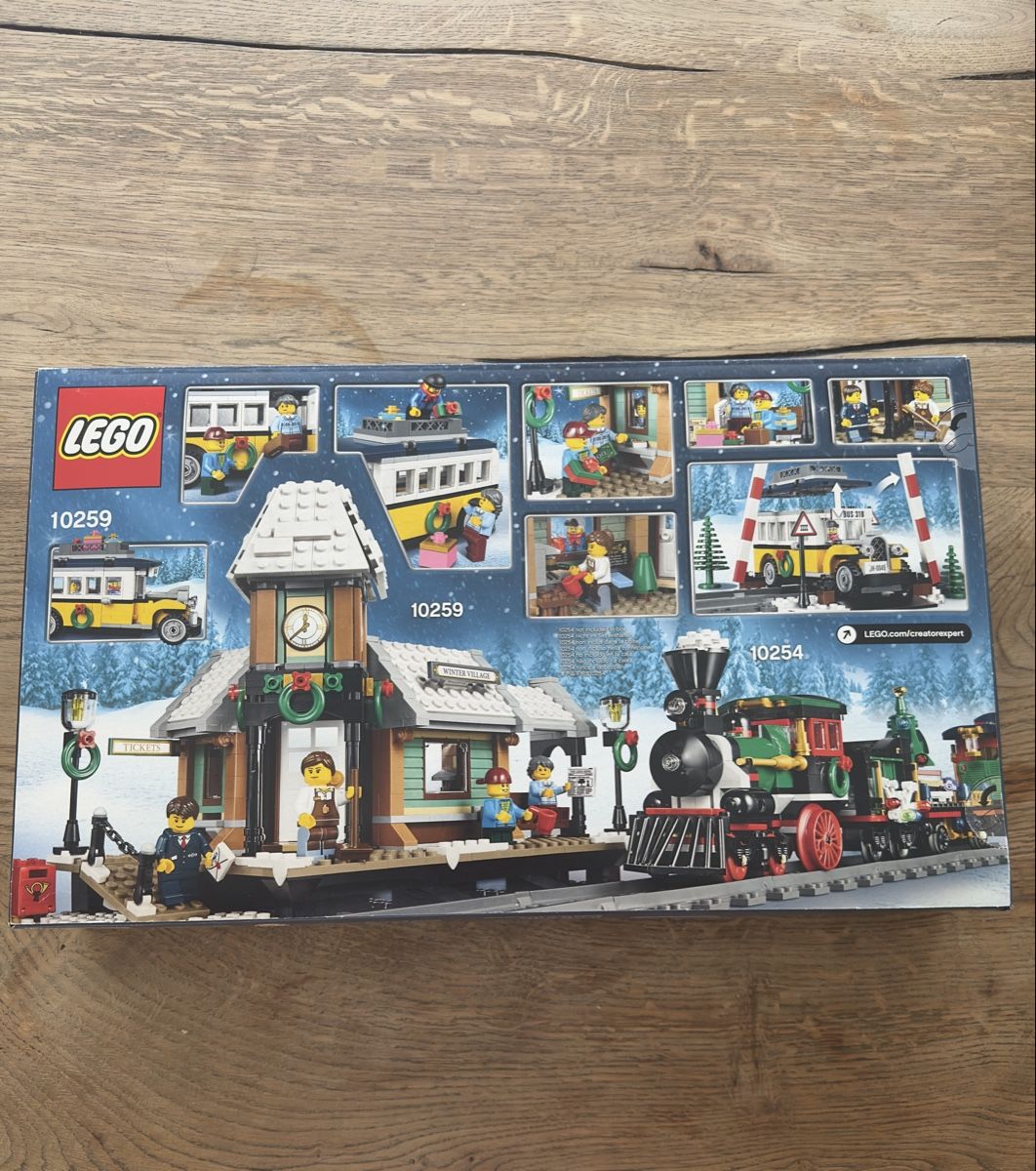 Lego Giocattoli: Lego Winterlicher Bahnhof – Nuovo e nell'imballaggio originale da Stadel b. Niederglatt venduto da Gansi86 1