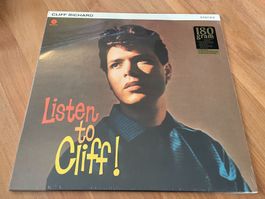 CLIFF RICHARD: LISTEN TO CLIFF! (LP) *OVP* TOP 180G VINYL