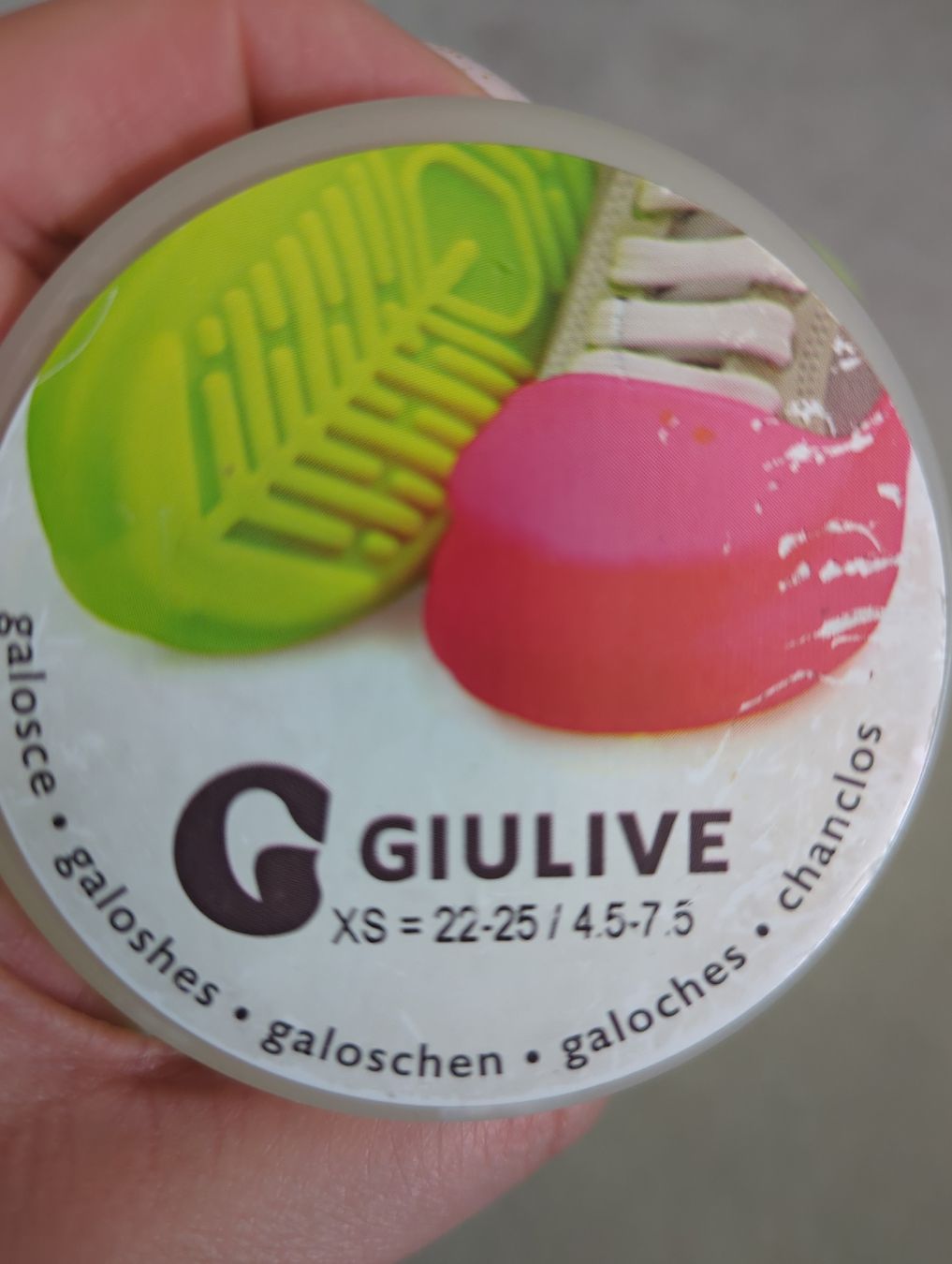 Scarpe per ragazzi: Guilive Schuhschutz Gr. 22-25 – Usato da Eglisau venduto da raf_hn2x 3