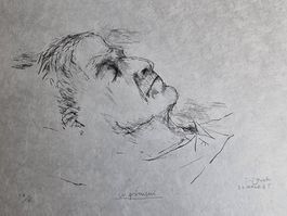 J.J.GUT LITHOGRAPHIE SIGNIERT NUMMERIERT