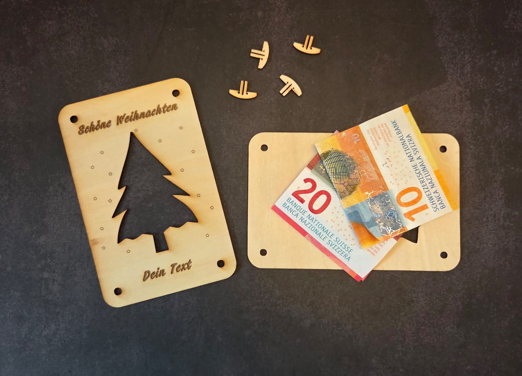 Tutte le decorazioni: Originelle Geldgeschenke, individuell personalisierbar – Nuovo e nell'imballaggio originale da St. Gallenkappel venduto da mytimes 1