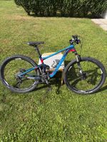 Mountainbike Giant Fully blau rot 27.5 Zoll