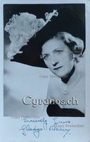 Gladys Mason (1884-1954) Schauspielerin - Autogramm