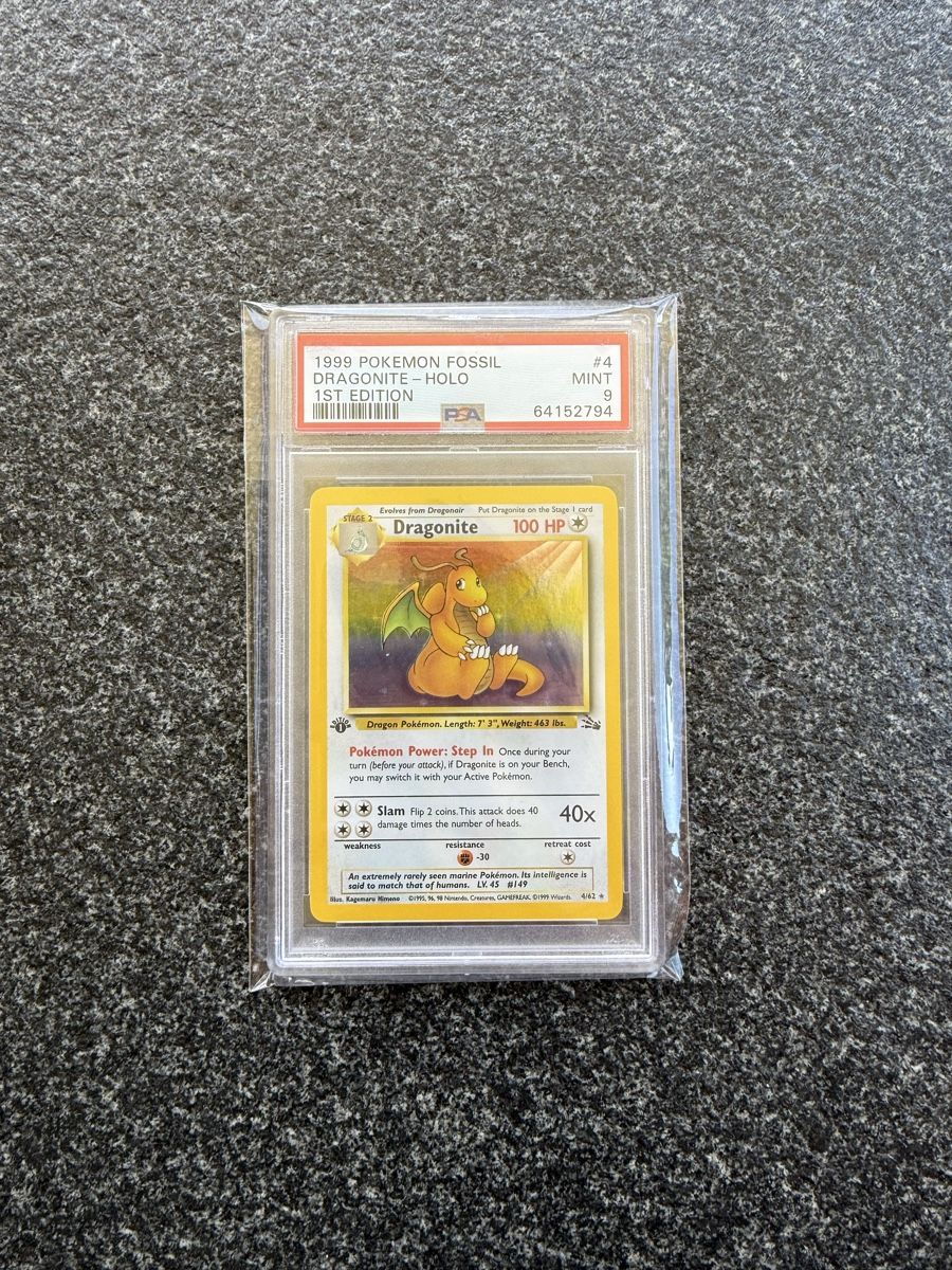 Pokémon Carte collezionabili: Dragonite 1st Edition 1999 Base Set (PSA 9) – Nuovo (secondo la descrizione) da Binningen venduto da Uenroso_ieieo