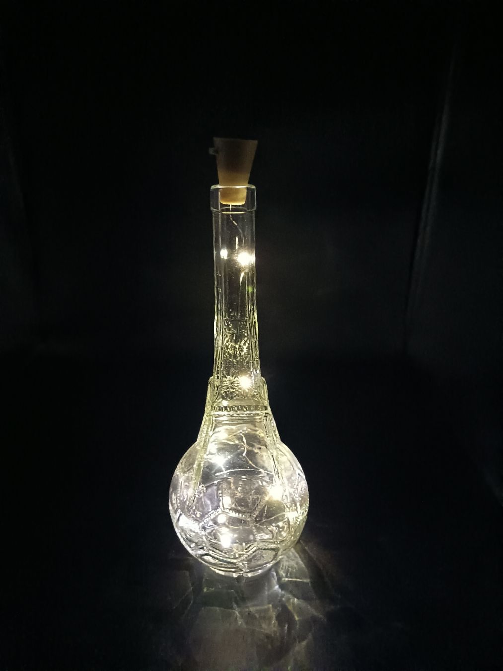Tutte le decorazioni: LED Dekoflasche Eiffelturm Glas transparent gebraucht – Usato da Wangen b. Olten venduto da crea_look 3