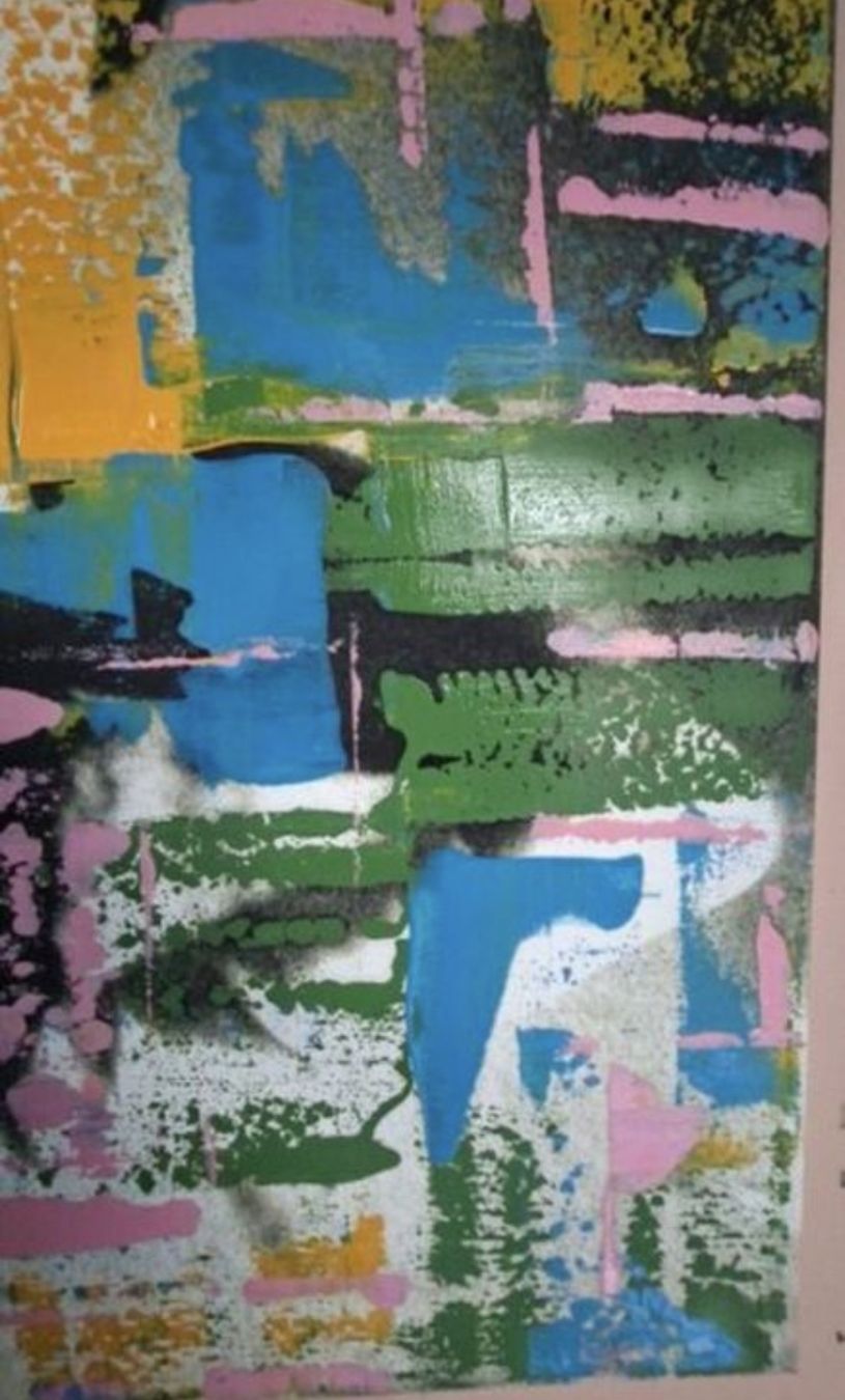 Dipinti: Gemälde " Sommerfarben " handmade 43×47 – Nuovo (secondo la descrizione) da Riehen venduto da Steinbock1970 4