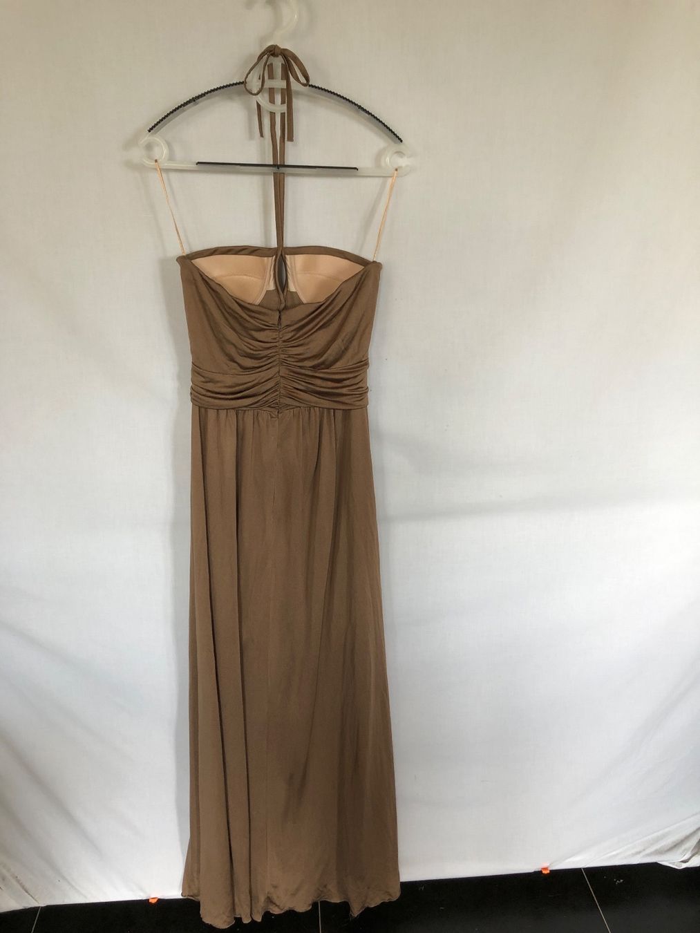 Max Mara Kleider: Robe bustier maxi couleur bronze Pianoforte di Max Mara – Gebraucht aus Coppet von Vanessamode 5