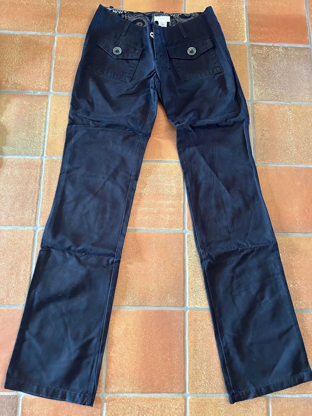 Diesel Pantaloni: Classic black cotton DIESEL trousers – Nuovo (secondo la descrizione) da Zürich venduto da aygo_a