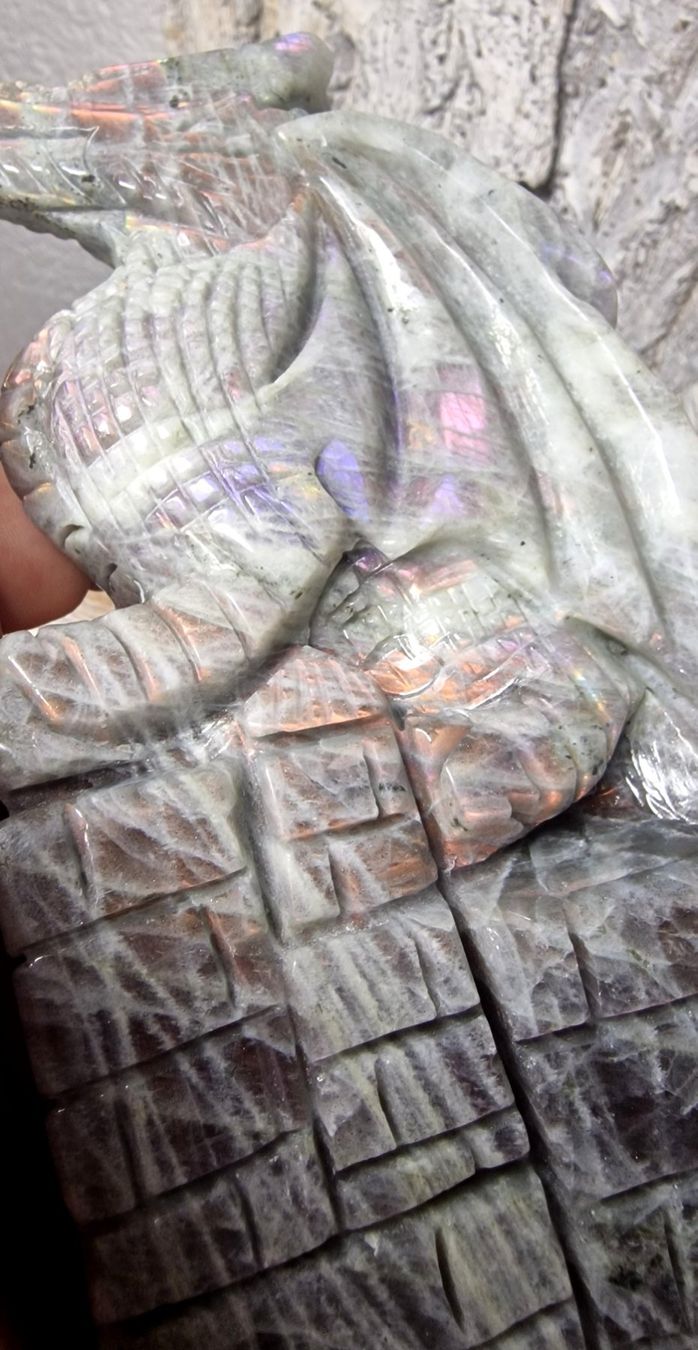 Minerali & Pietre curative: Labradorit Drache 802g – Nuovo (secondo la descrizione) da Matzingen venduto da Shay_Crystalz 5