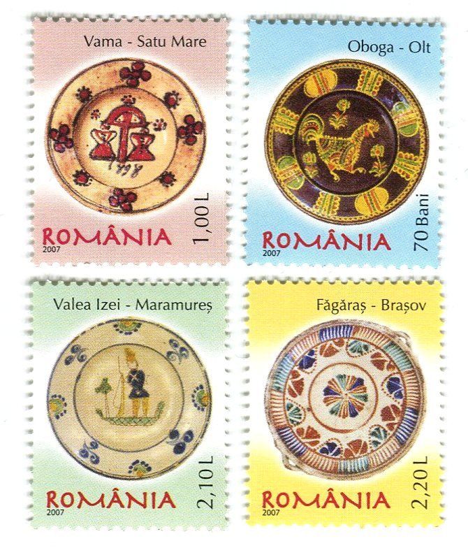 Alle Briefmarken: Briefmarken "Keramik". Rumänien – Neu und originalverpackt aus Basel von Butsch5