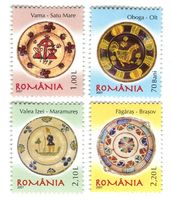 Briefmarken "Keramik". Rumänien