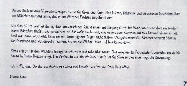 Bücher: Kinderbuch Simas Geheimnis – Gebraucht aus Wetzikon ZH von strubeli024 1