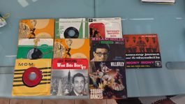 Plattensammlung Schallplatten Singles
