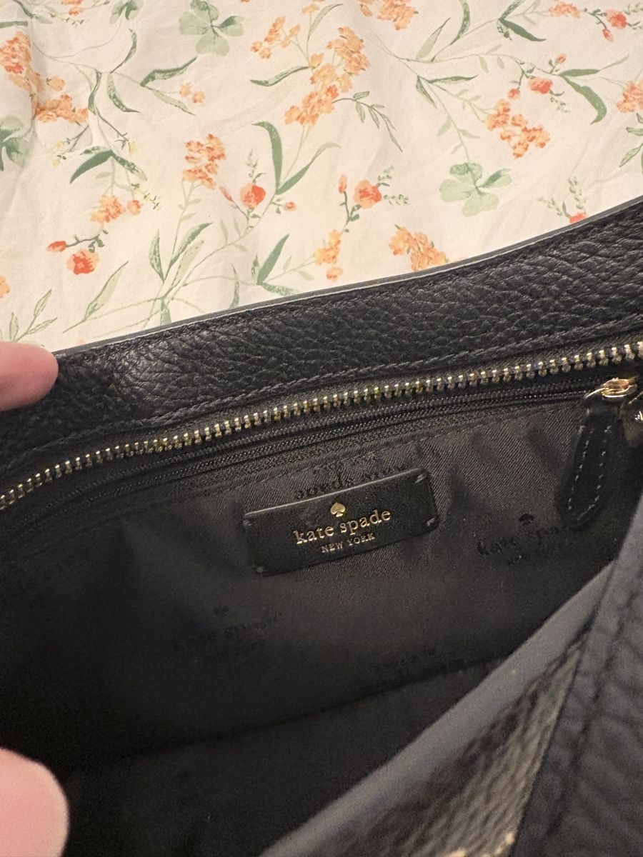 Kate Spade Borse da donna: Kate Spade Black Leather Shoulder Bag - Perfect for Spring! – Nuovo (secondo la descrizione) da Meyrin venduto da yej_w8lz 2