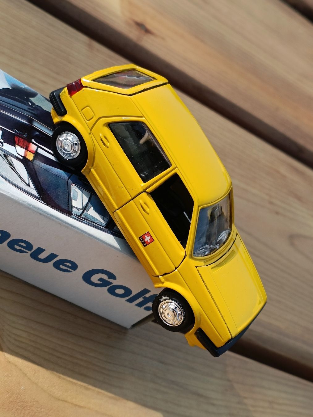Volkswagen Modellini d'auto: Modellauto Schabak / VW Golf - PTT Modell – Nuovo (secondo la descrizione) da Brugg AG venduto da Ente015 4