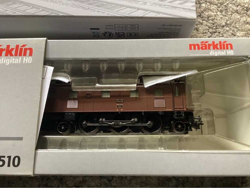 3 Märklin Loks HO neu und OVP: Re 421, Ae 3/6, Be 6/6 (Neu (gemäss ...
