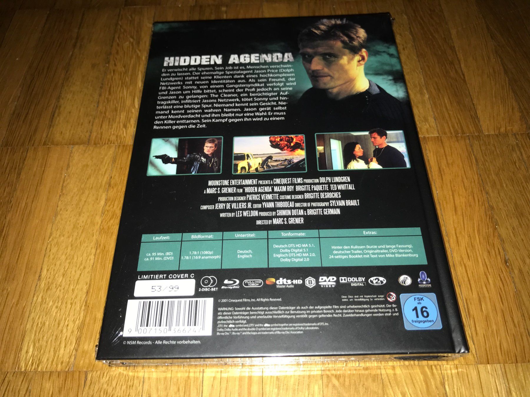 Tutti i DVDs: Hidden Agenda - MEDIABOOK - C - UNCUT – Nuovo e nell'imballaggio originale da Basel venduto da havsok 1