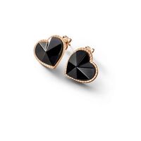 Boucles d’oreille BACCARAT-Paris „Étoile de mon Cœur“ Plaqué