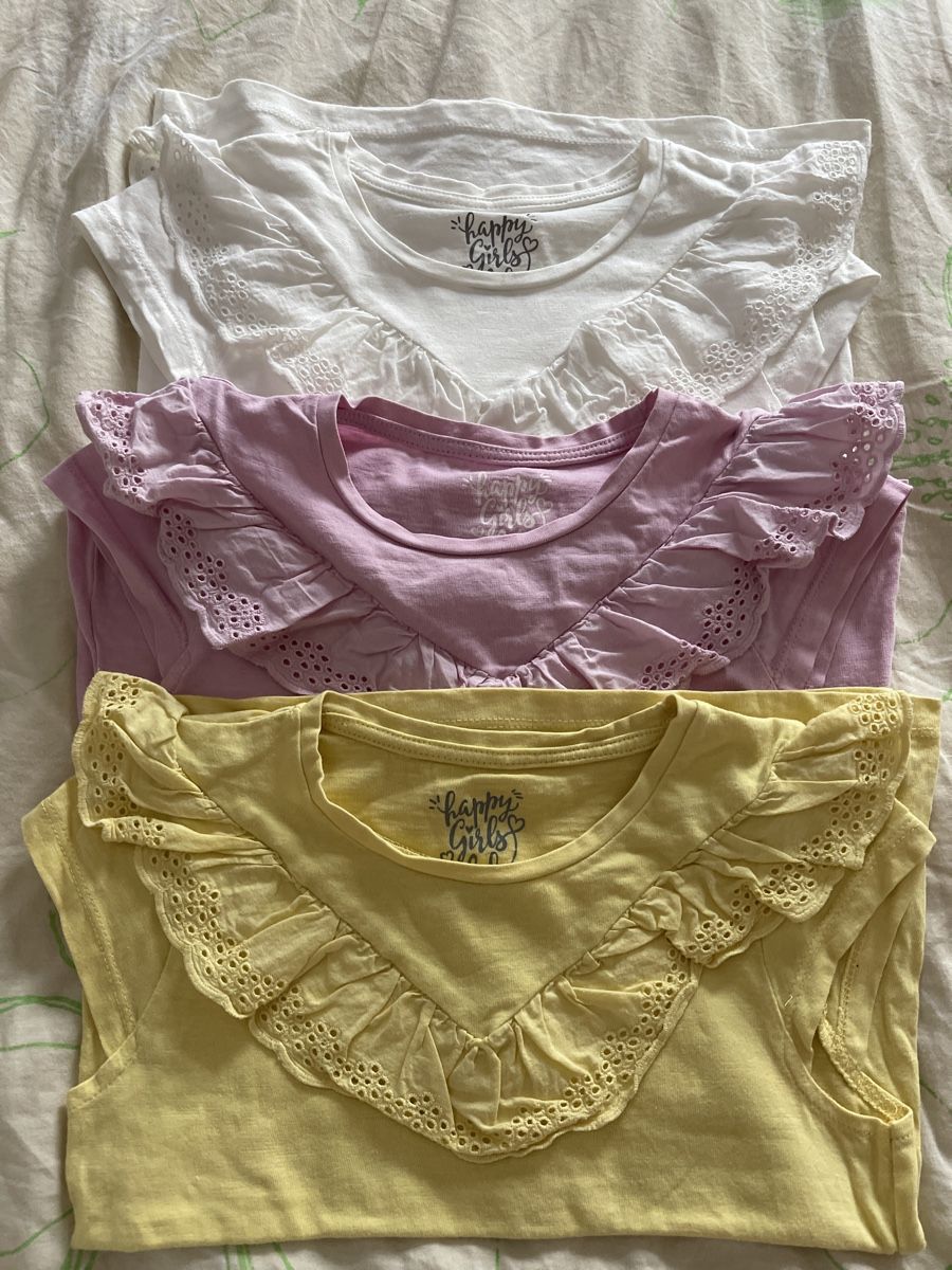 C&A Camicette, T-shirt & Top: Lot de t-shirts taille 116 – Usato da MARLY venduto da AISLEE