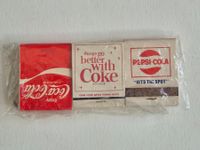 Streichholzschachteln Vintage (Coca Cola / Pepsi Cola)