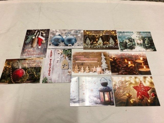 Cartoline: 100 WEIHNACHTS-KARTEN MIT UMSCHLAG NEU – Nuovo (secondo la descrizione) da Ostermundigen venduto da wini63 3