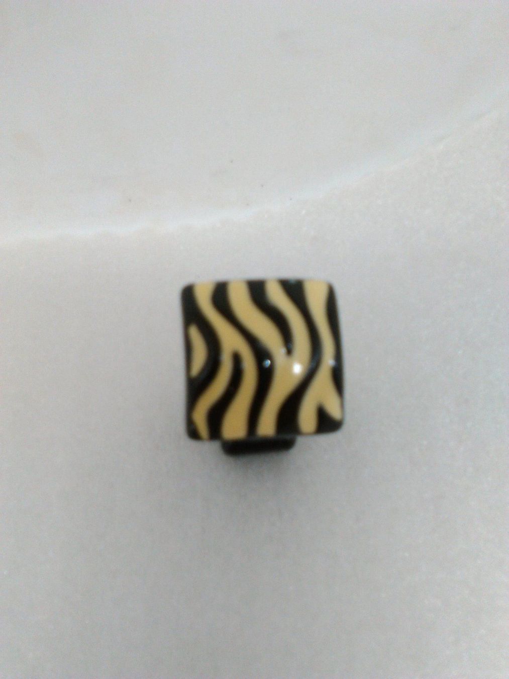 Ringe: RING MODESCHMUCK;SCHWARZ UND BEIGE – Neu (gemäss Beschreibung) aus Basel von bijoutrie_4 8