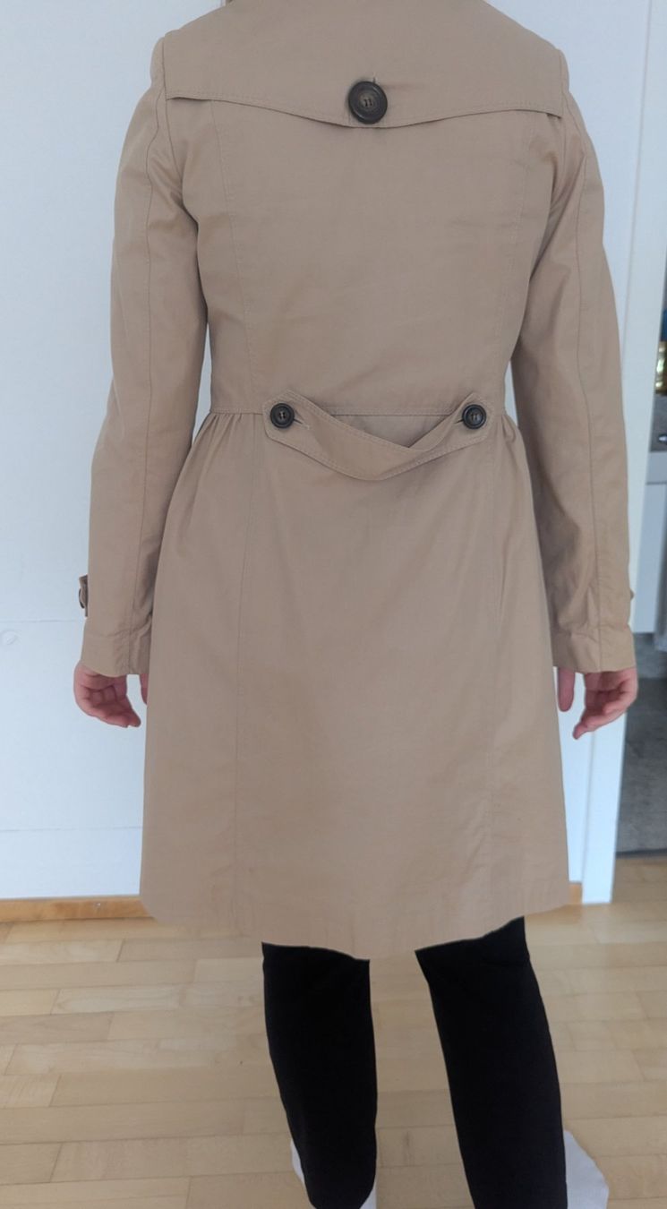 Cappotti: Klassischer Trenchcoat, beige, Gr. 40 – Usato da Zollikon venduto da Mikifare 1